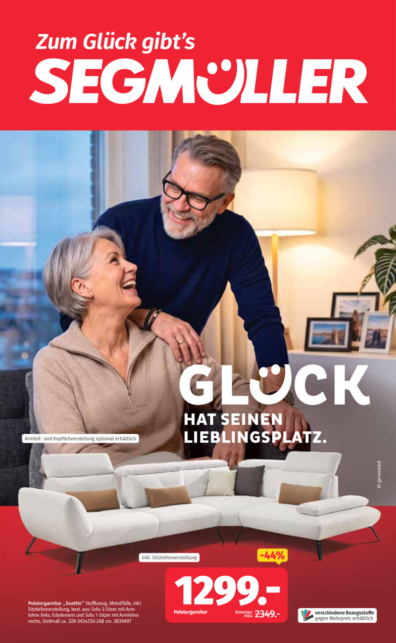 Segmüller 2610GH vom Samstag, 10.10.2026