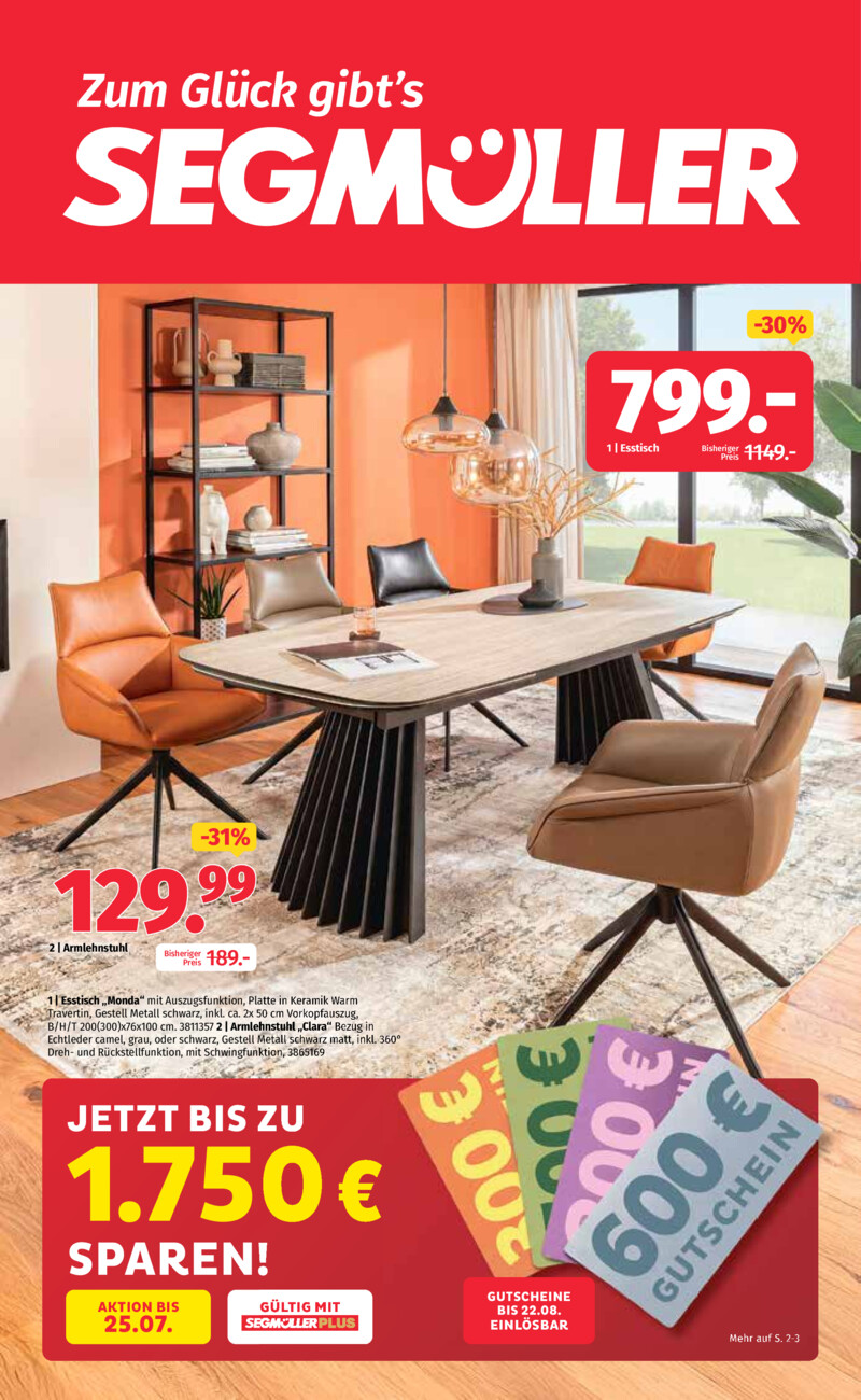 Segmüller 2607GH vom Freitag, 10.07.2026