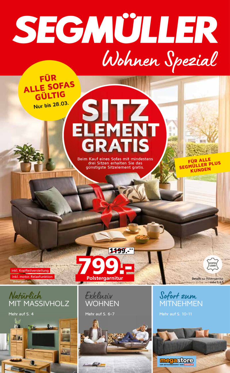 Segmüller 2603SH vom Samstag, 14.03.2026