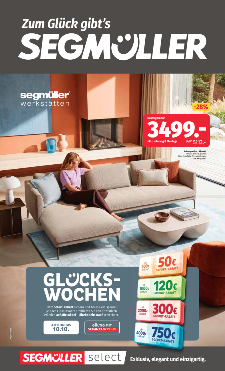 Segmüller 2610WG vom Samstag, 26.09.2026