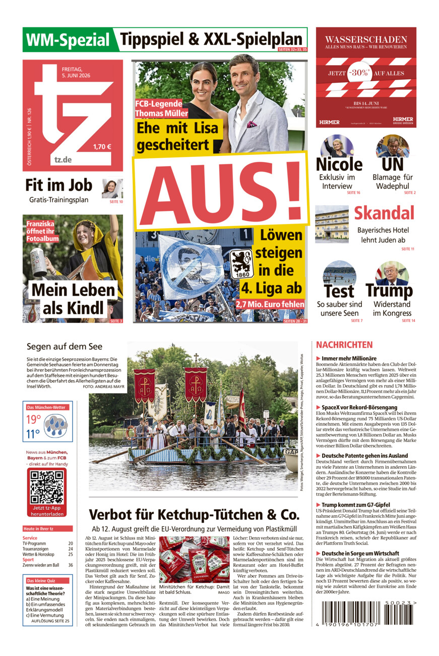 tz vom Freitag, 05.06.2026