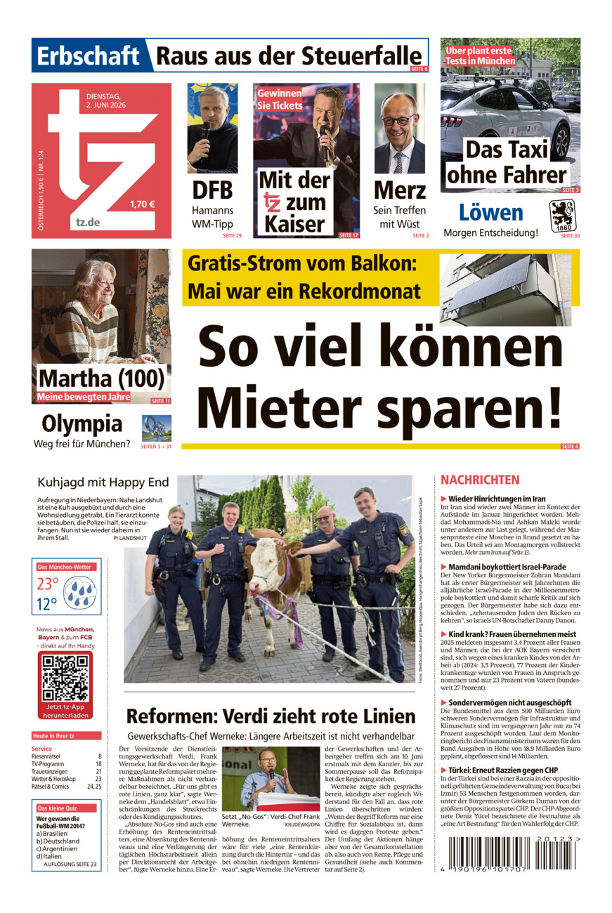 tz vom Dienstag, 02.06.2026