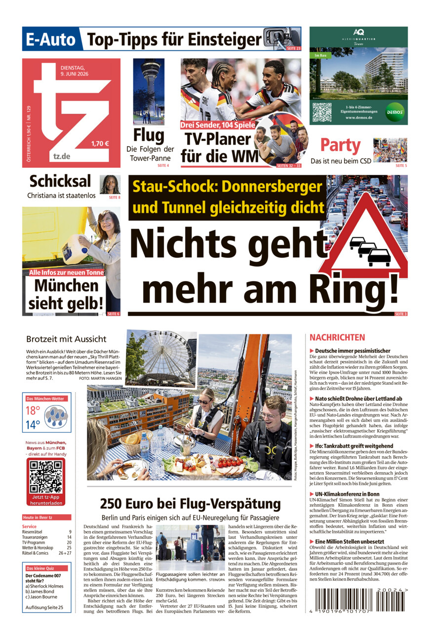 tz vom Dienstag, 09.06.2026