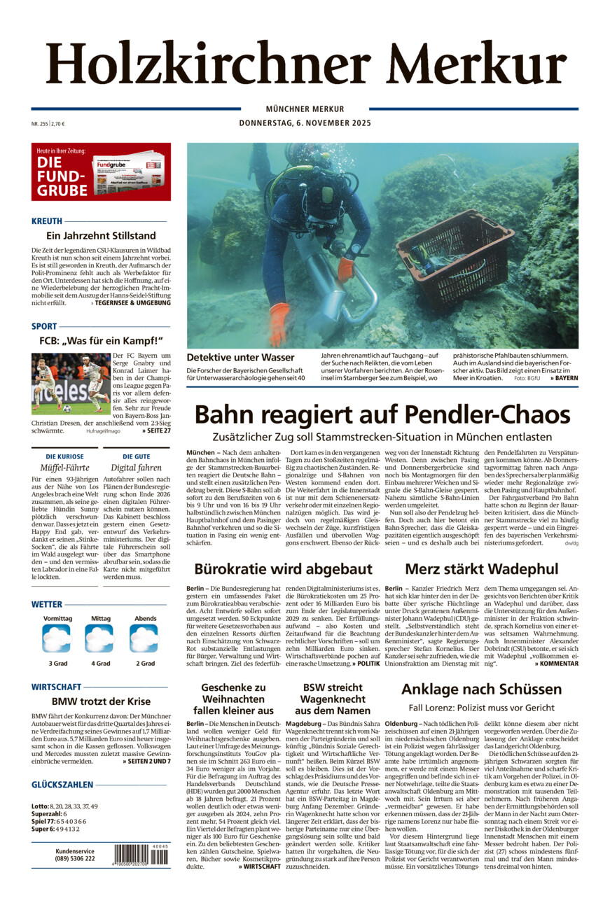 Holzkirchner Merkur vom Donnerstag, 06.11.2025