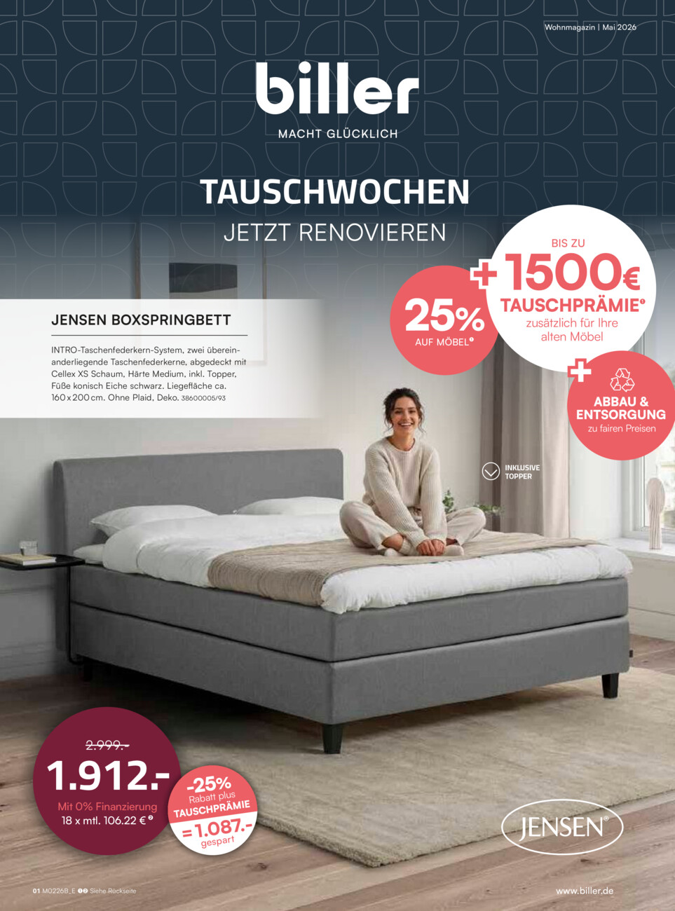 Möbelcenter Biller vom Donnerstag, 30.04.2026