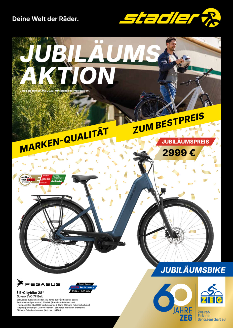 Zweirad Stadler vom Samstag, 25.04.2026