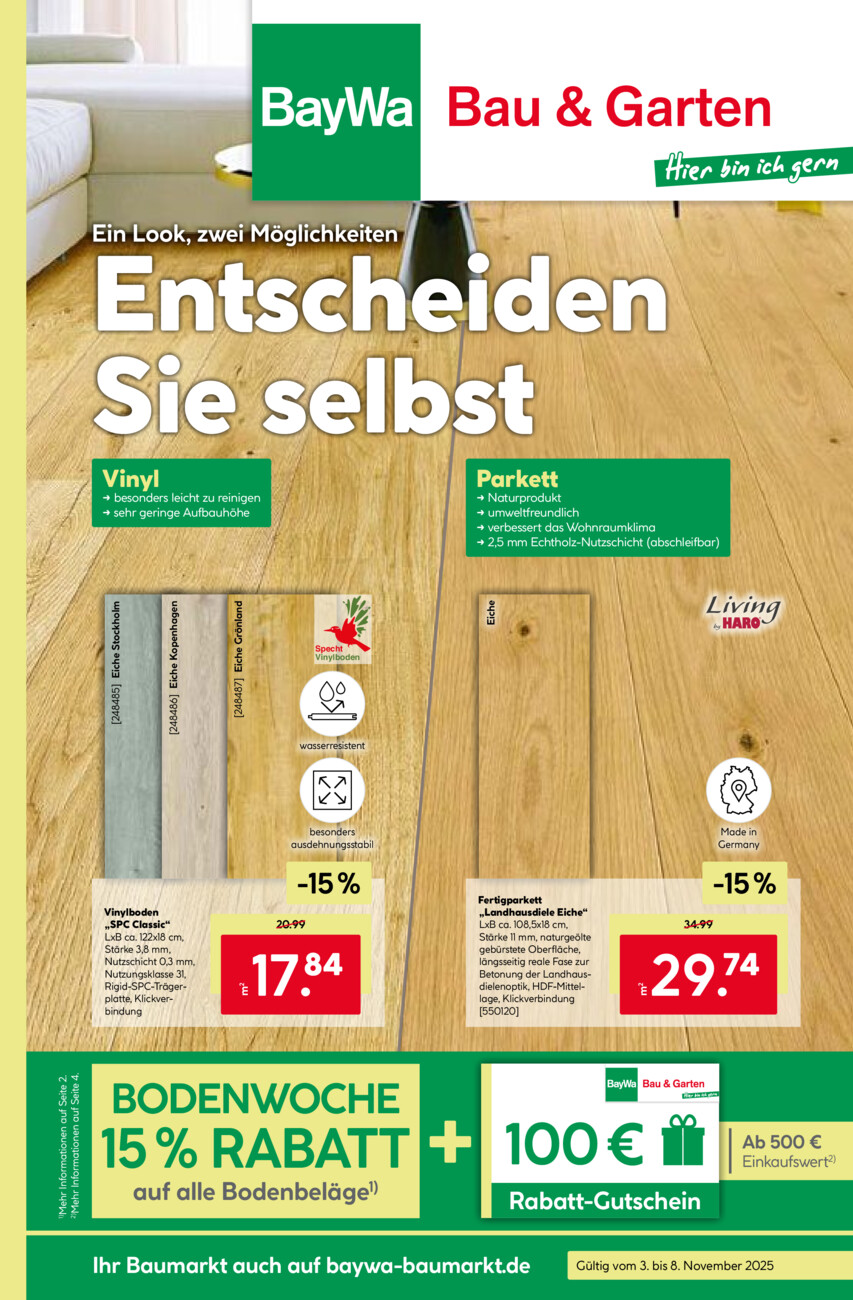 BayWa vom Montag, 03.11.2025