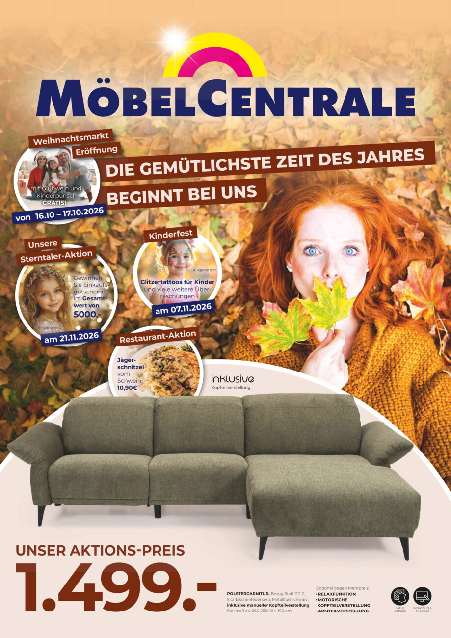 Möbel Centrale vom Freitag, 23.10.2026