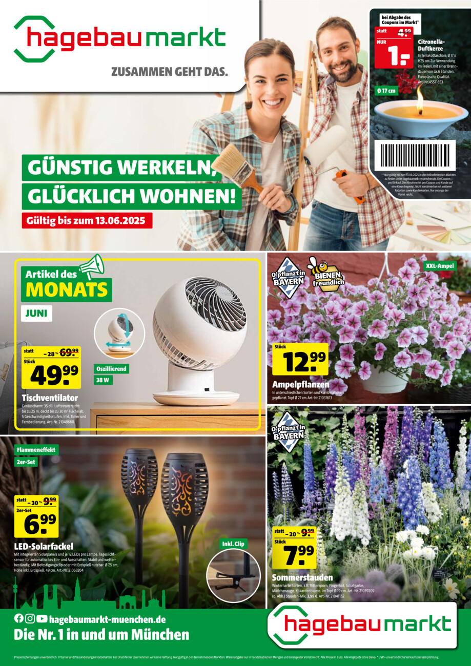 Hagebaumarkt vom Mittwoch, 04.06.2025