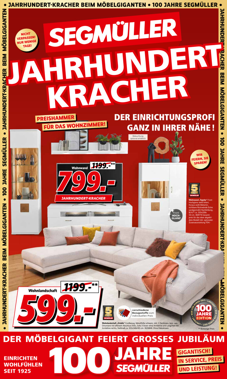 Segmüller 2506 GG vom Samstag, 21.06.2025