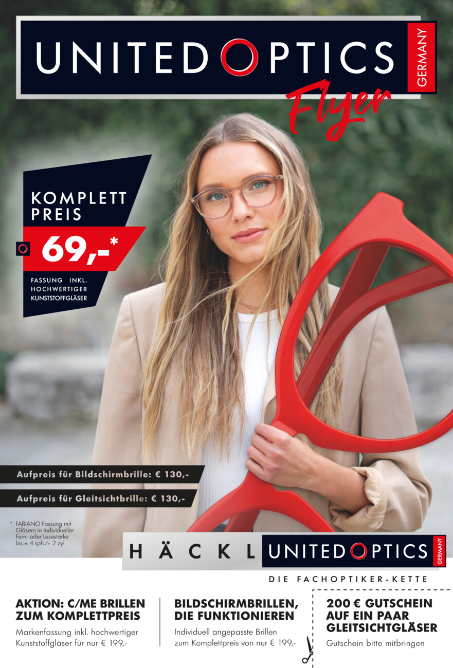 Augenoptik Häckl vom Samstag, 18.10.2025