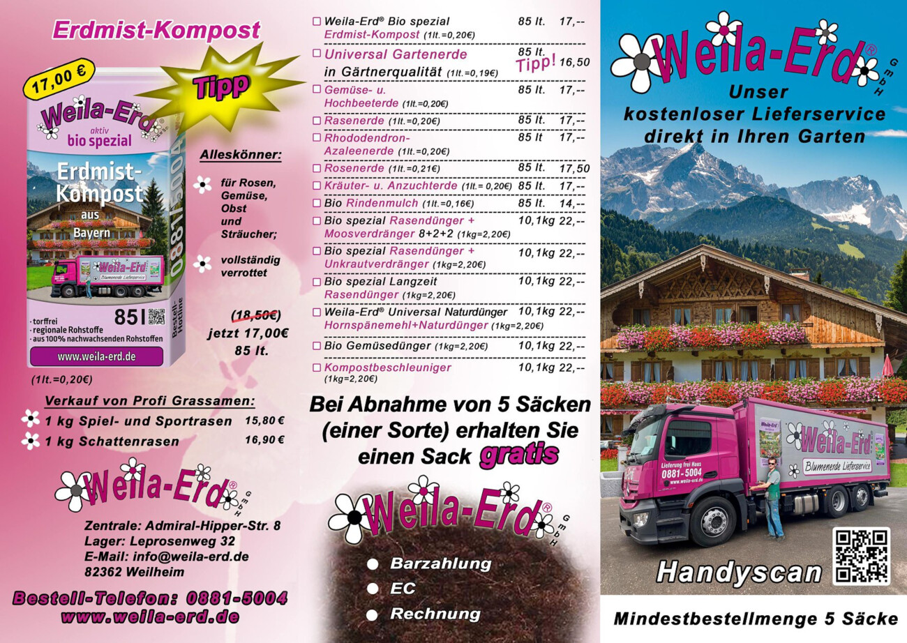 Weila-Erd vom Samstag, 07.06.2025
