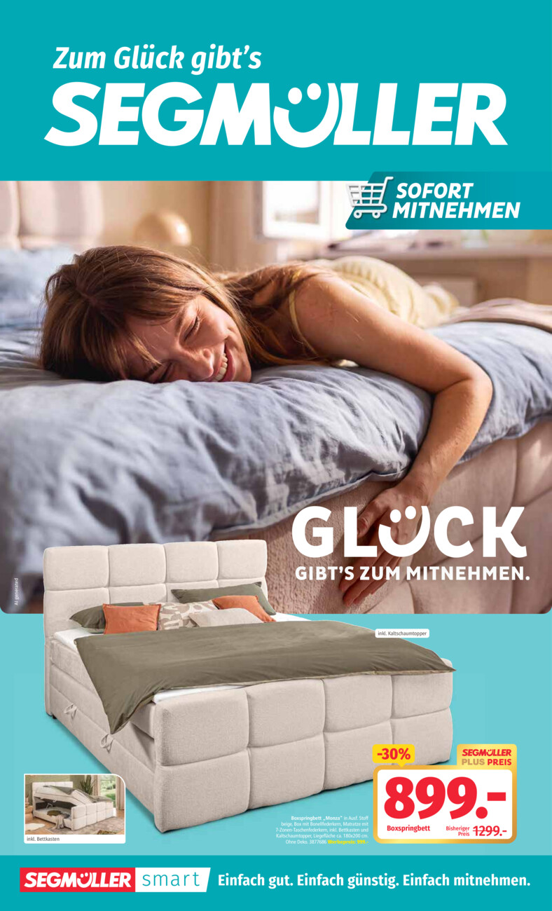 Segmüller 2610SG vom Samstag, 17.10.2026