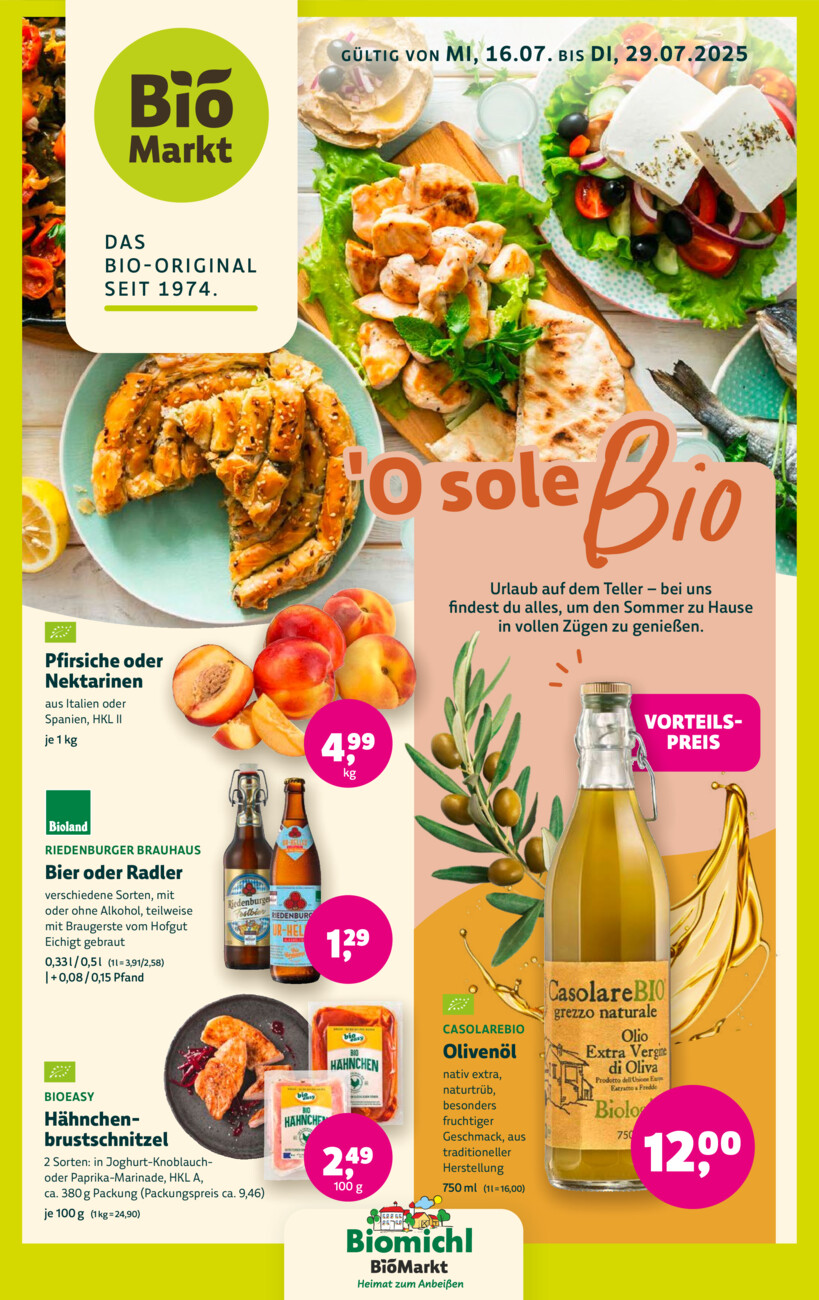 Biomichl vom Dienstag, 15.07.2025