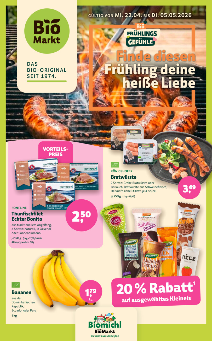 Biomichl vom Dienstag, 21.04.2026