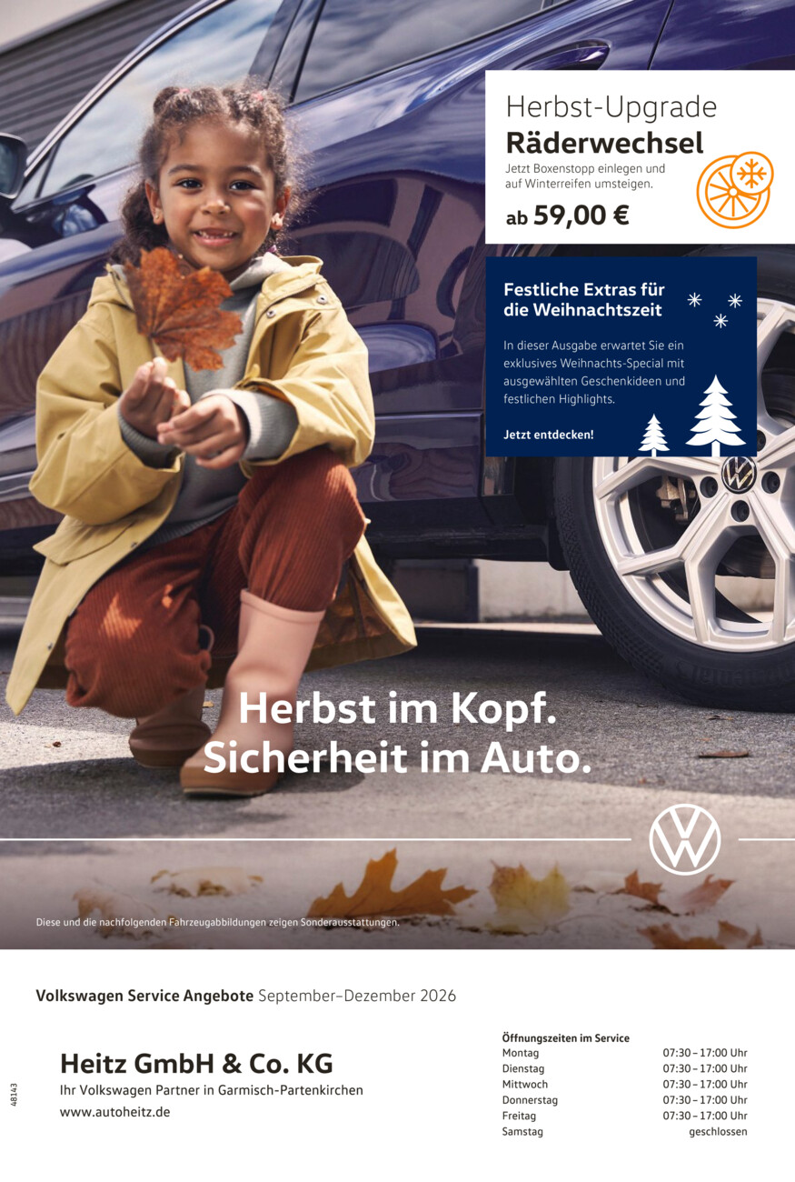 Autohaus Heitz vom Samstag, 26.09.2026