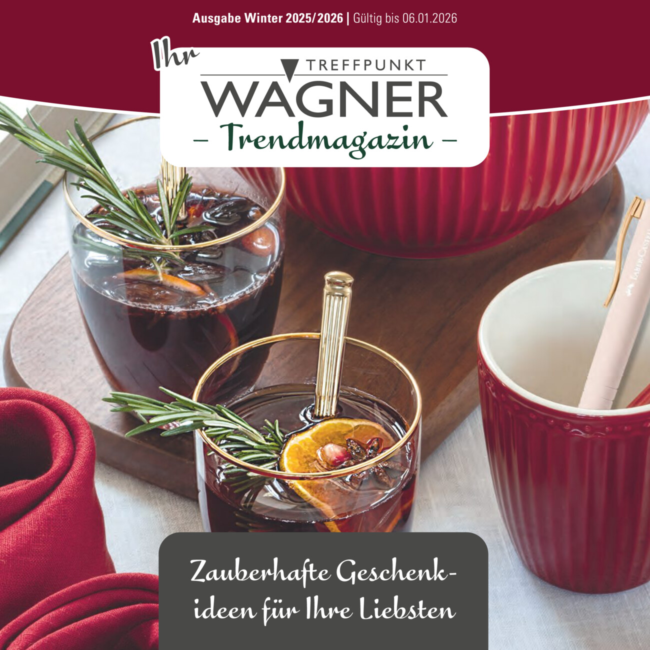 Wagner "Trendmagazin" vom Freitag, 05.12.2025
