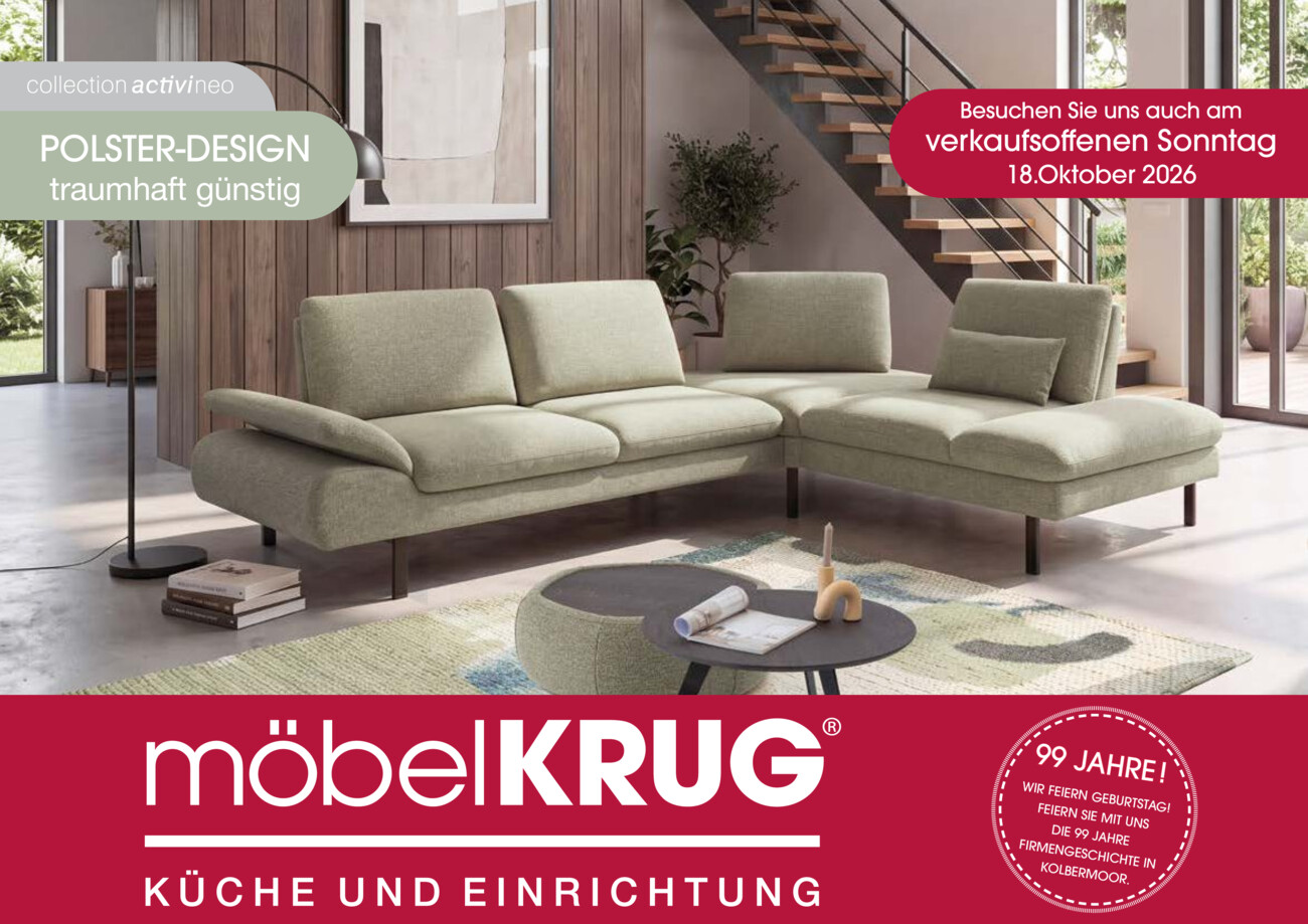 Möbel Krug vom Donnerstag, 08.10.2026