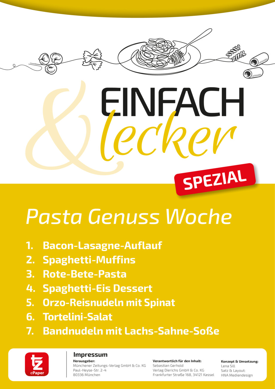 7 Tage – 7 Rezepte  vom Montag, 10.08.2026