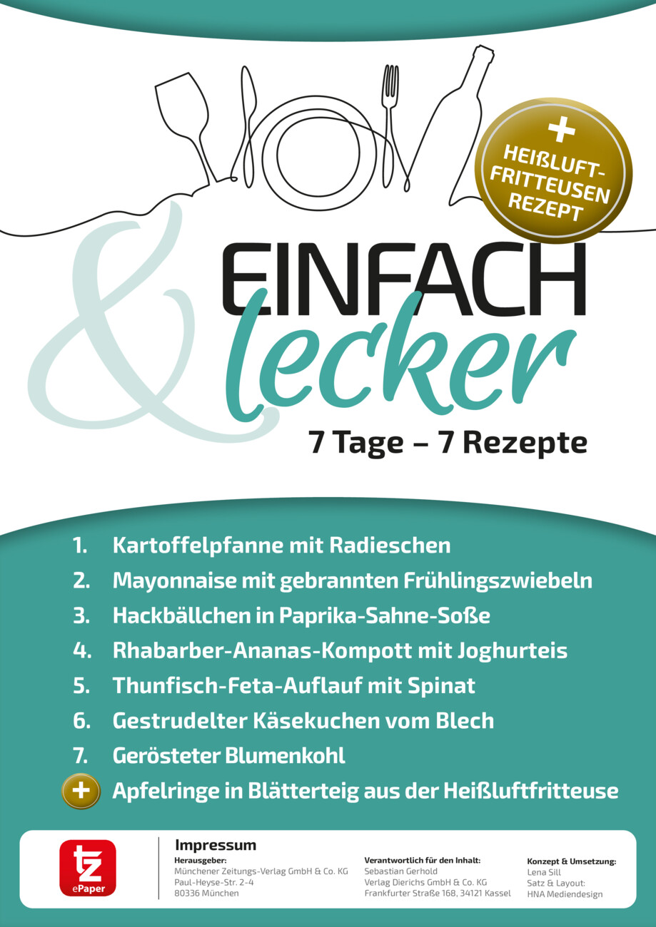 7 Tage – 7 Rezepte  vom Montag, 27.04.2026