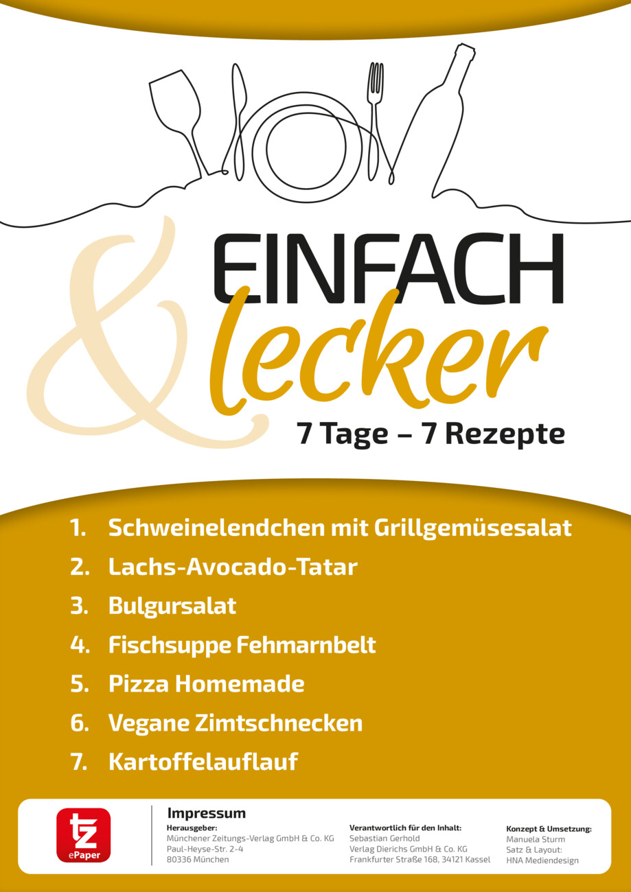 7 Tage – 7 Rezepte  vom Montag, 28.10.2024