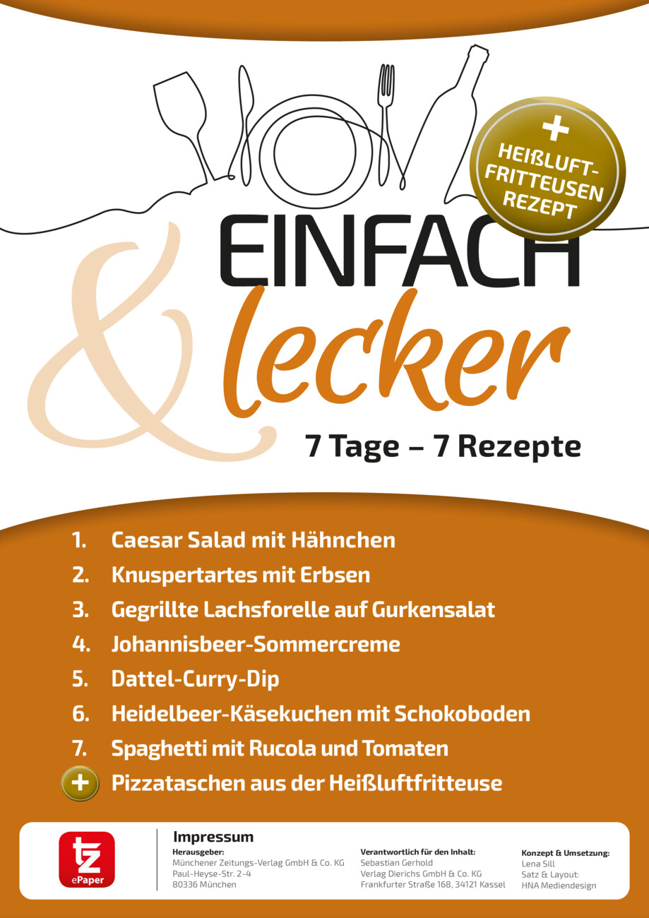 7 Tage – 7 Rezepte vom Montag, 20.07.2026
