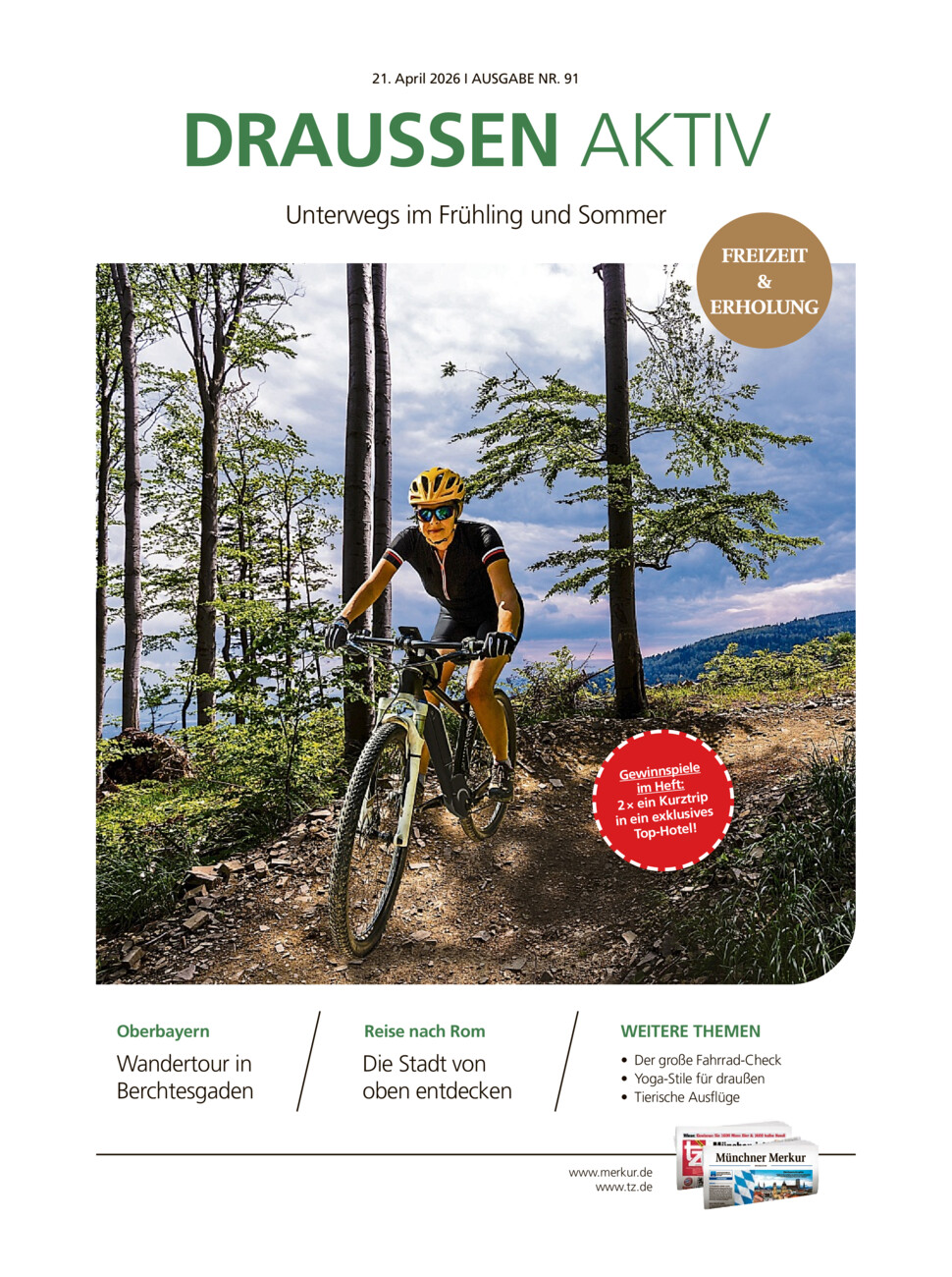 Draußen Aktiv 2026 vom Dienstag, 21.04.2026