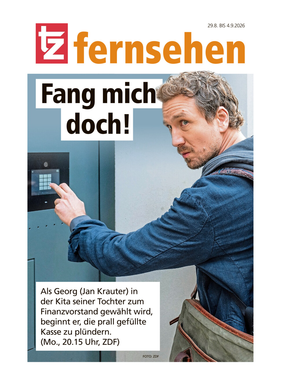 TZ-Fernsehmagazin vom Samstag, 29.08.2026