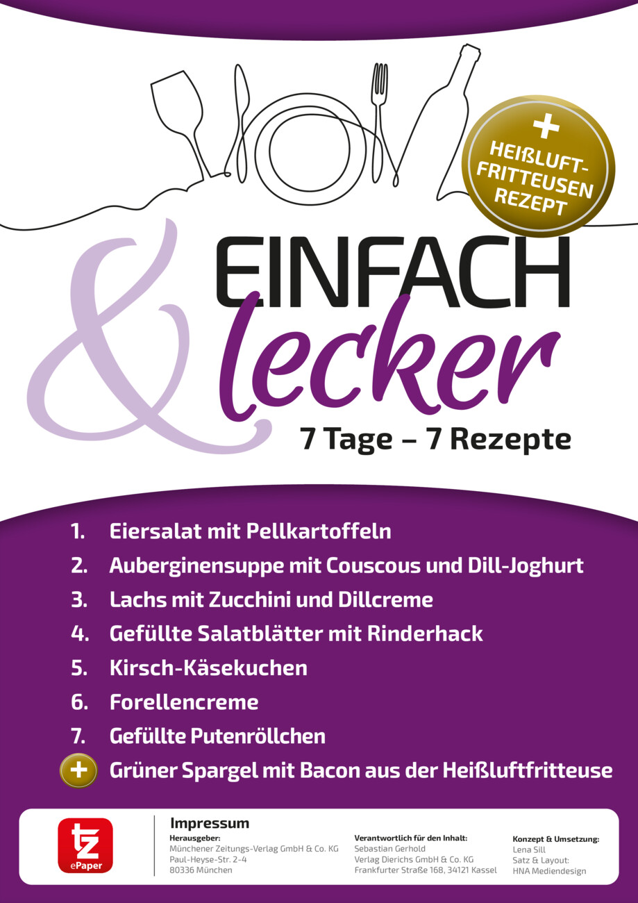  7 Tage – 7 Rezepte  vom Montag, 18.05.2026