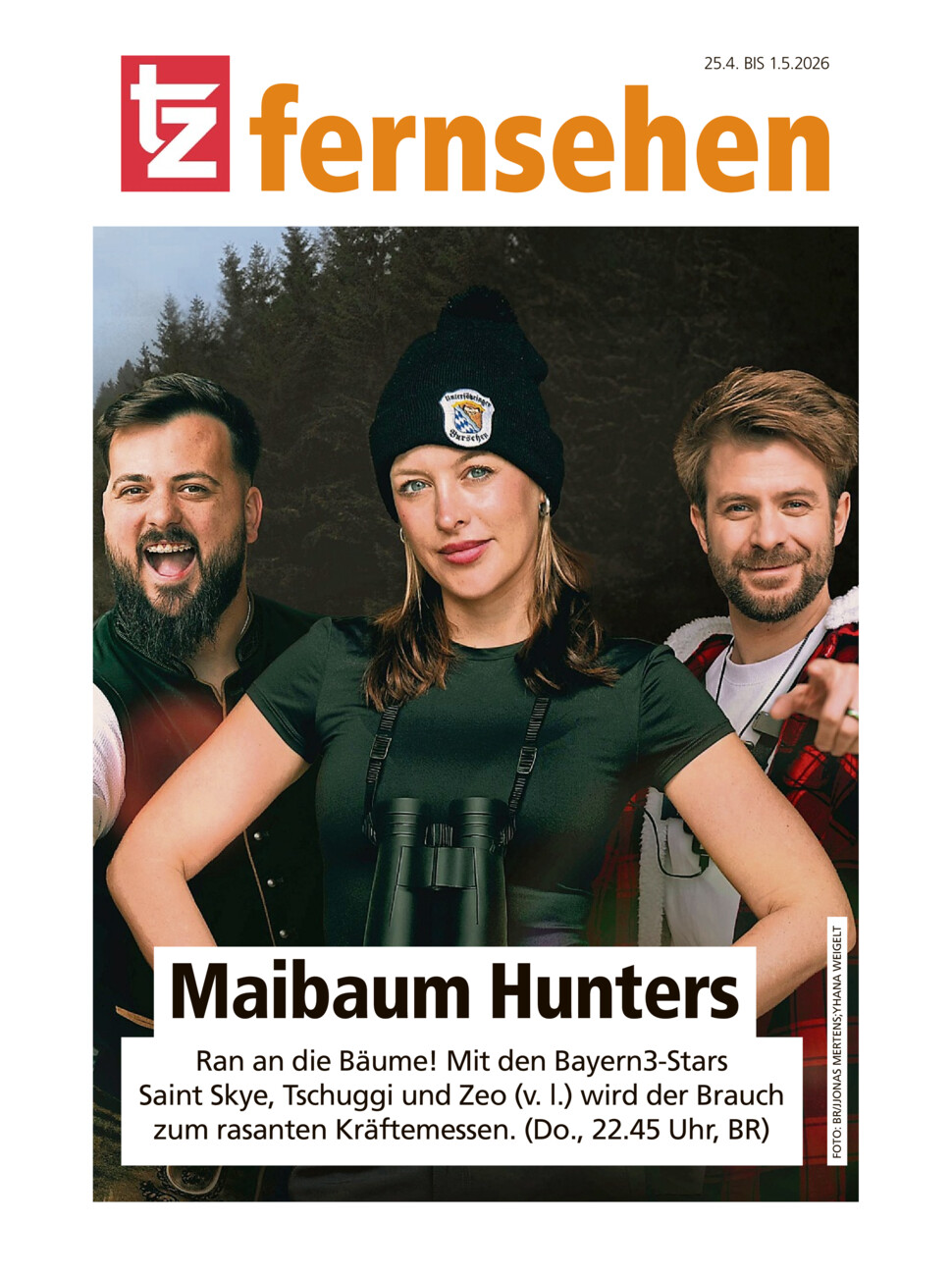 TZ-Fernsehmagazin vom Samstag, 25.04.2026
