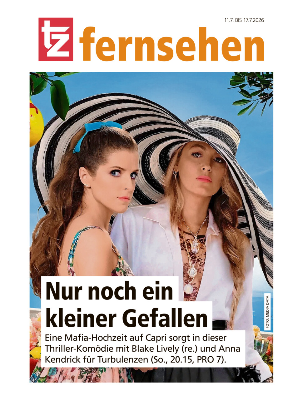 TZ-Fernsehmagazin vom Samstag, 11.07.2026