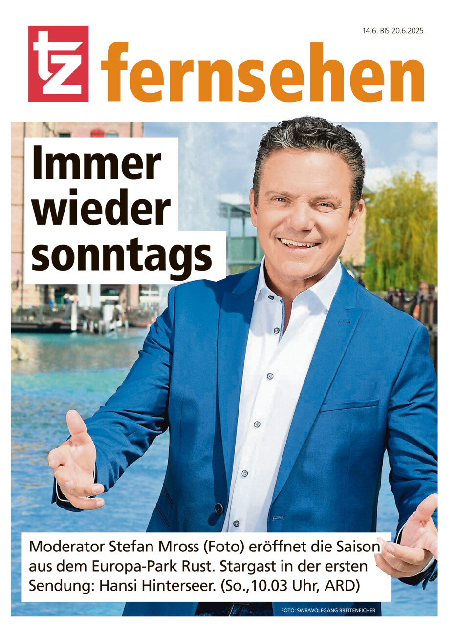 tz-Fernsehmagazin vom Samstag, 14.06.2025