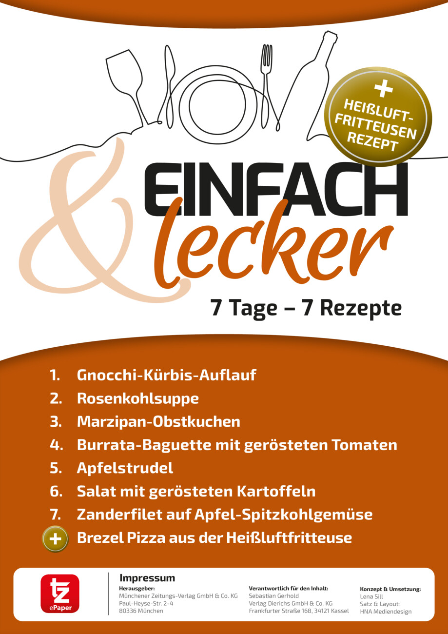7 Tage – 7 Rezepte vom Montag, 05.10.2026