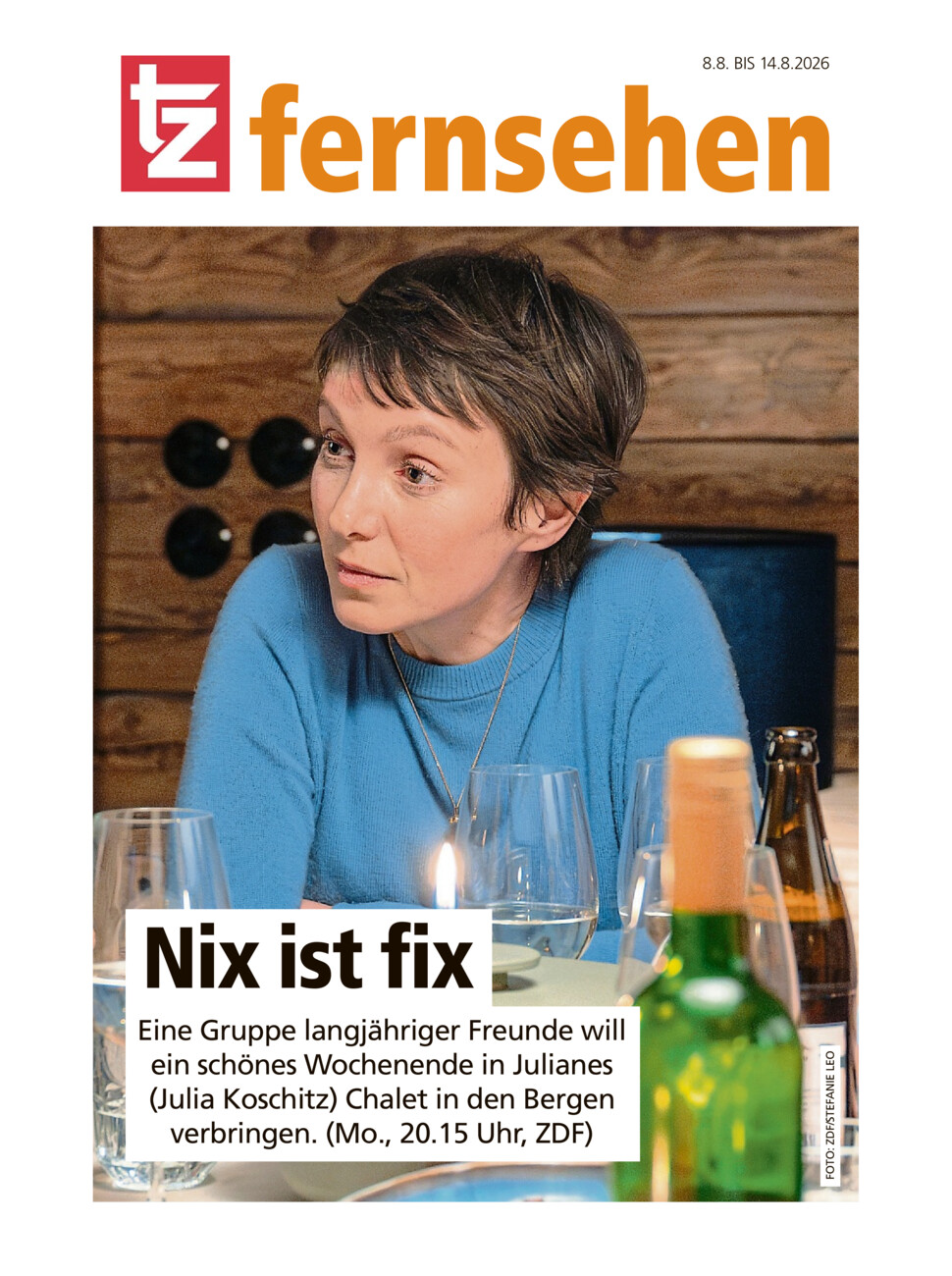 TZ-Fernsehmagazin vom Samstag, 08.08.2026