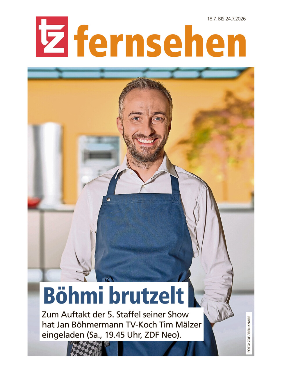 TZ-Fernsehmagazin vom Samstag, 18.07.2026