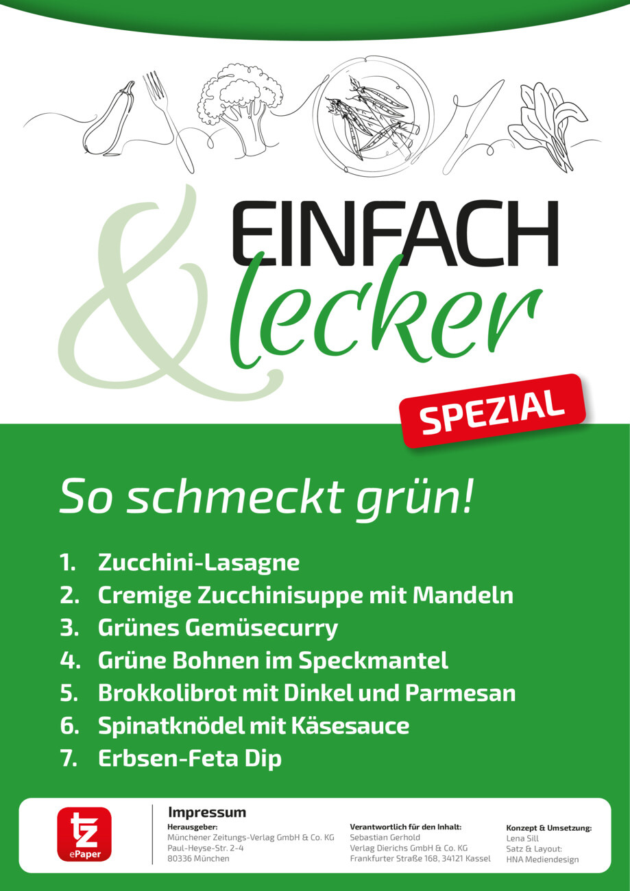7 Tage – 7 Rezepte vom Montag, 08.06.2026