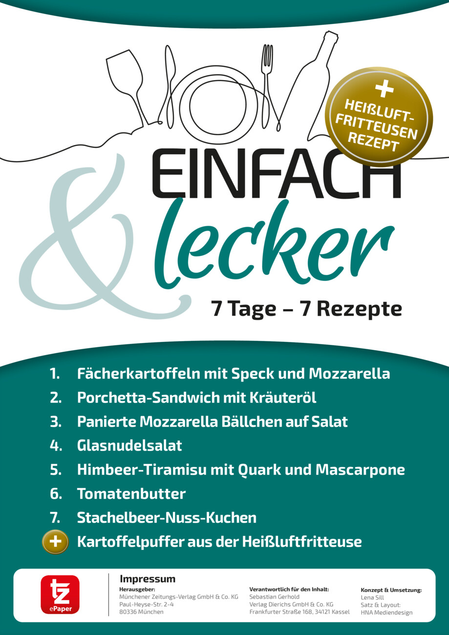 7 Tage – 7 Rezepte  vom Montag, 13.07.2026