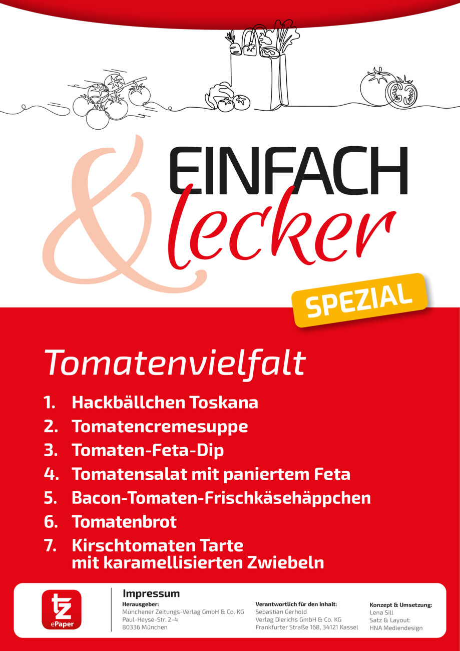 7 Tage – 7 Rezepte  vom Montag, 06.07.2026