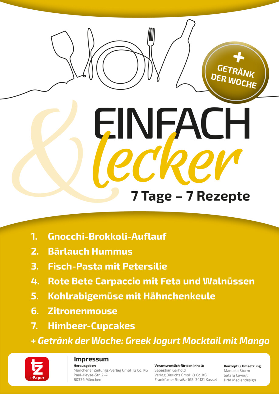 7 Tage – 7 Rezepte  vom Montag, 02.06.2025