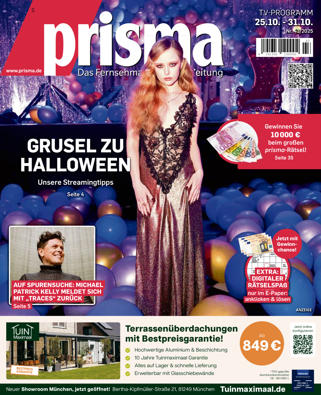 Fernsehmagazin vom Freitag, 24.10.2025