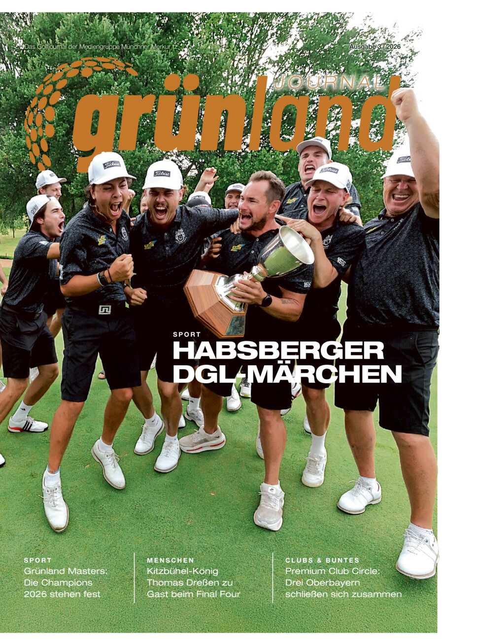 Golfzeitung Grünland vom Dienstag, 15.09.2026