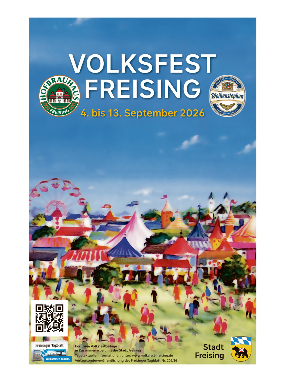 Volksfest FS 2026 vom Donnerstag, 03.09.2026