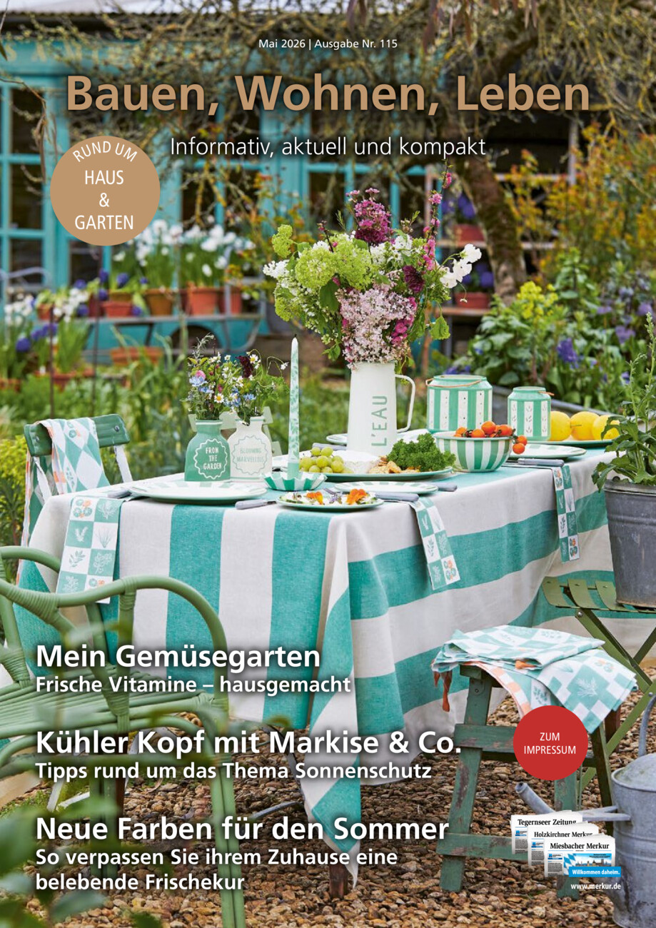 Bauen Wohnen Leben vom Donnerstag, 21.05.2026
