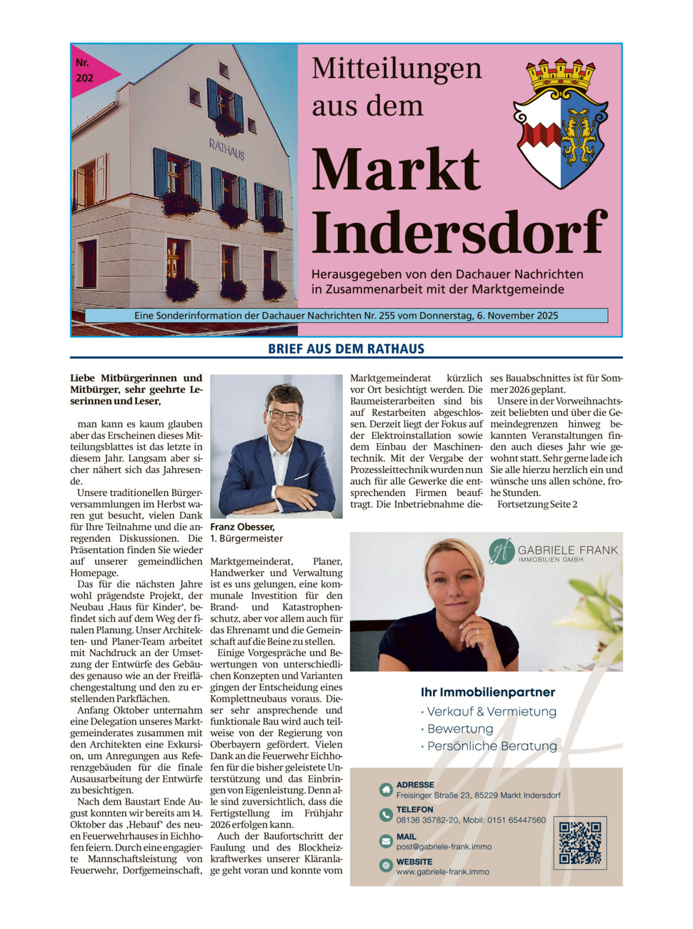 MTB Markt Indersdorf vom Donnerstag, 06.11.2025