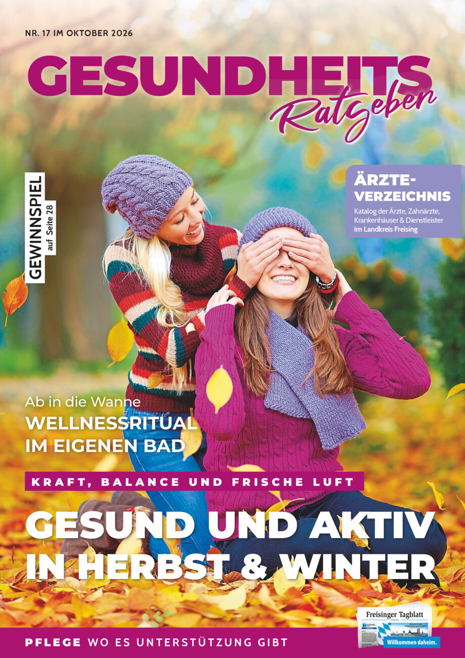 Gesundheitsratgeber Freising vom Donnerstag, 29.10.2026