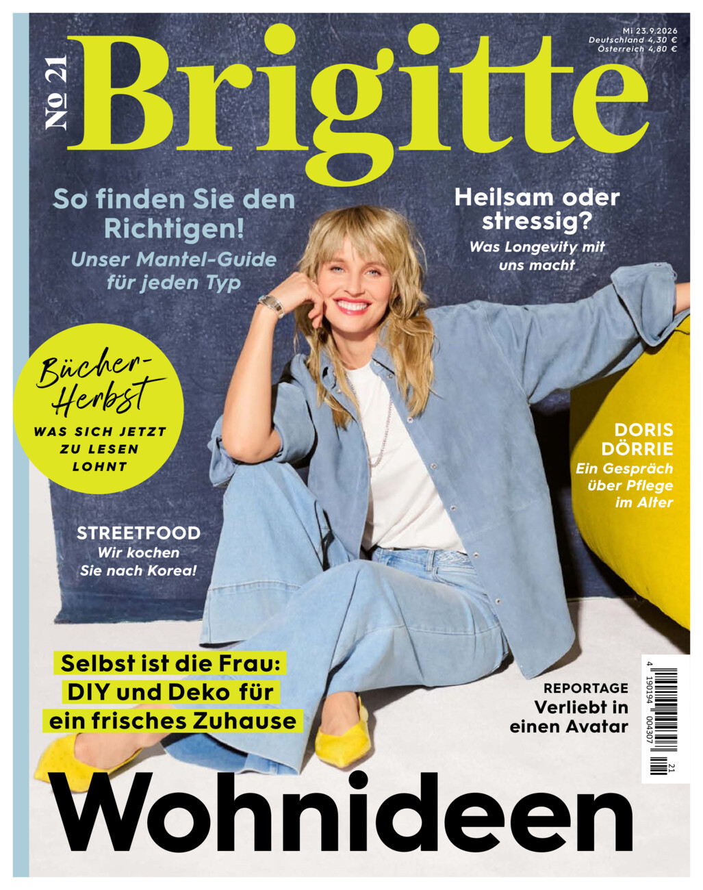 Brigitte vom Samstag, 26.09.2026
