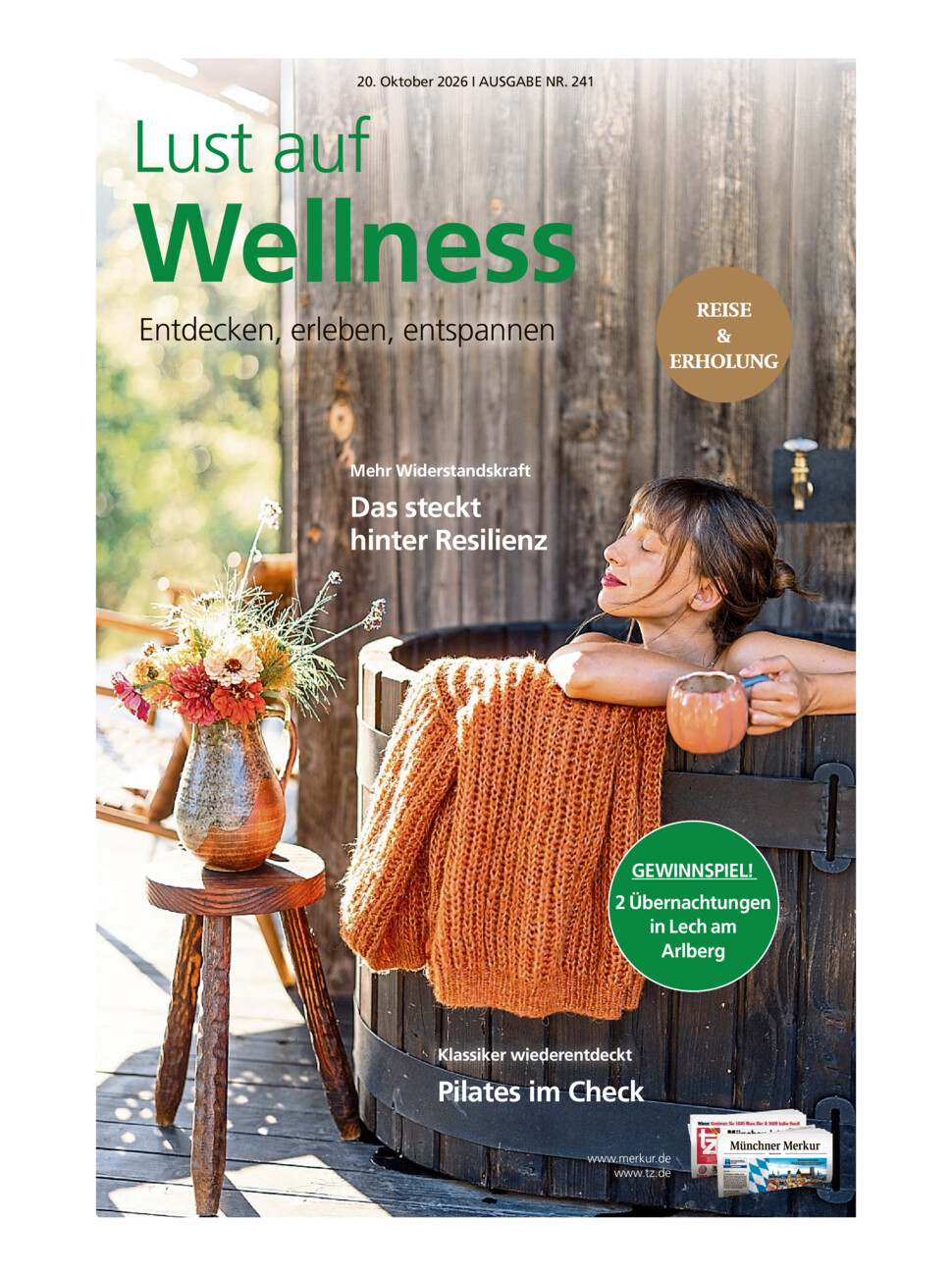 Lust auf Wellness vom Dienstag, 20.10.2026