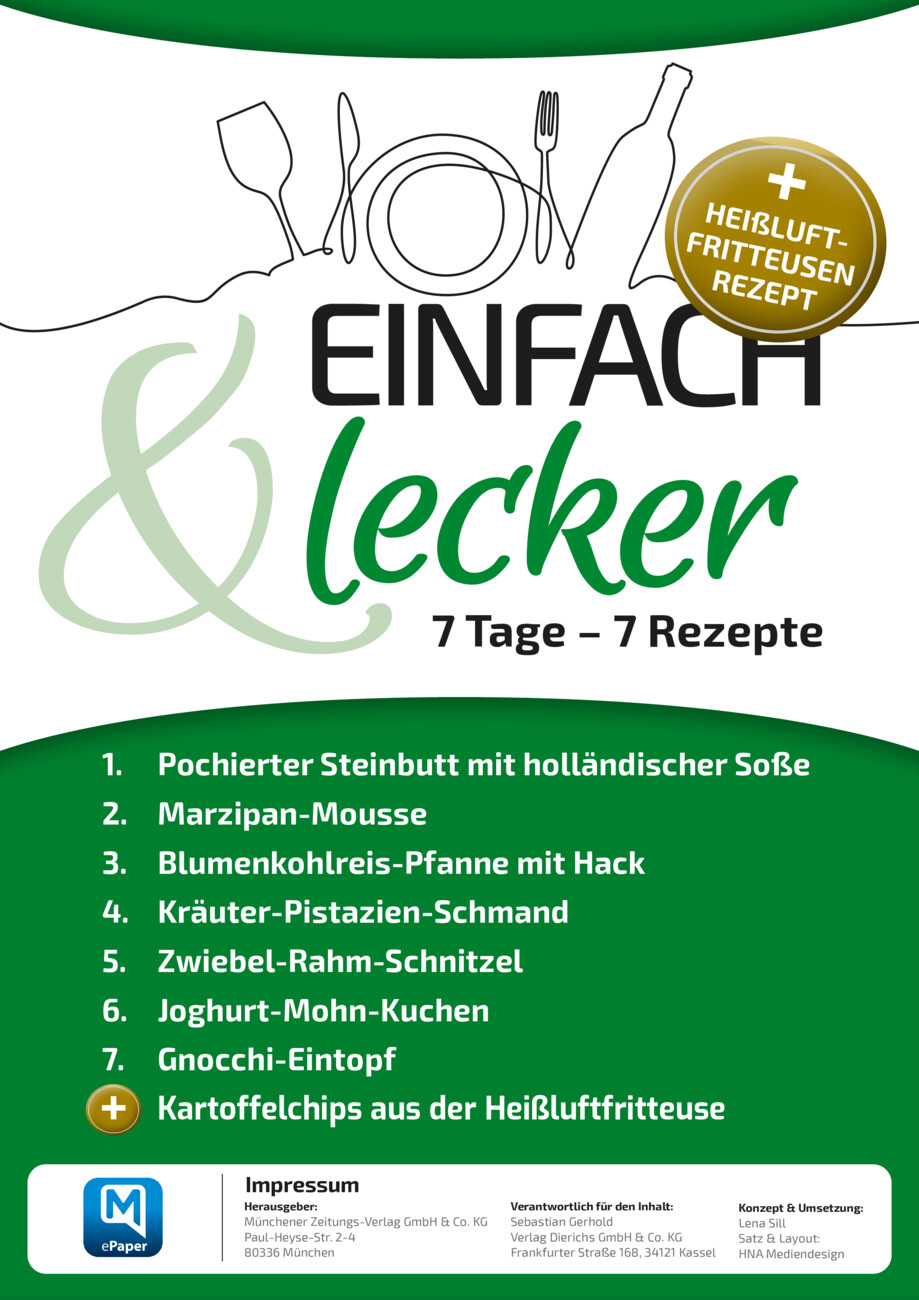 7 Tage – 7 Rezepte  vom Montag, 02.03.2026