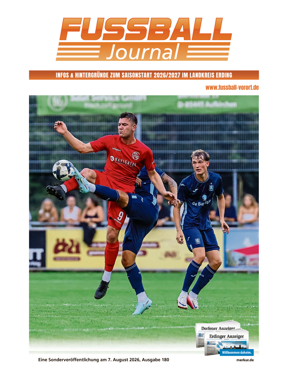 Fußballjournal ED vom Freitag, 07.08.2026