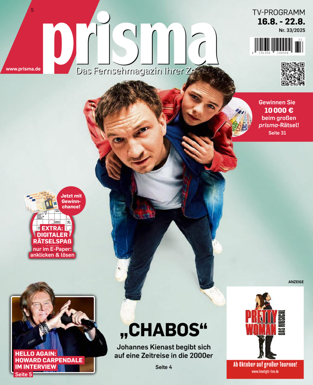 Fernsehmagazin vom Donnerstag, 14.08.2025